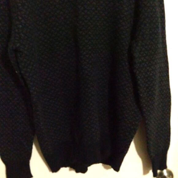 Frederik Anderson Copenhaguen Gray Elbow Patched Pullover Sweater Size Large - Picture 4 of 8
